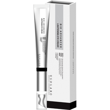 Освітлюючий, протинабряковий та омолоджуючий крем для очей USOLAB Bio Advanced Lightening Eye Cream 25мл US1046 фото