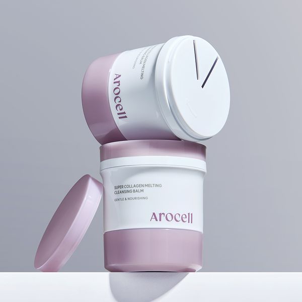 Бальзам для глибокого очищення з колагеном та пептидами Arocell Super Collagen Melting Cleansing Balm ARO1008 фото
