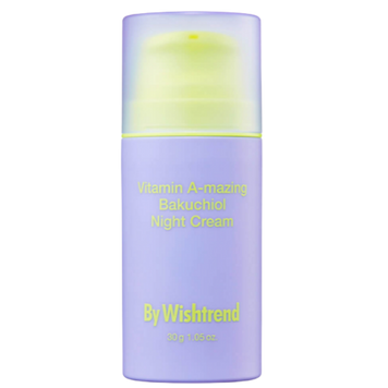 Нічний крем з ретинолом та бакучіолом BY WISHTREND Vitamin A-mazing Bakuchiol Night Cream BW1006 фото