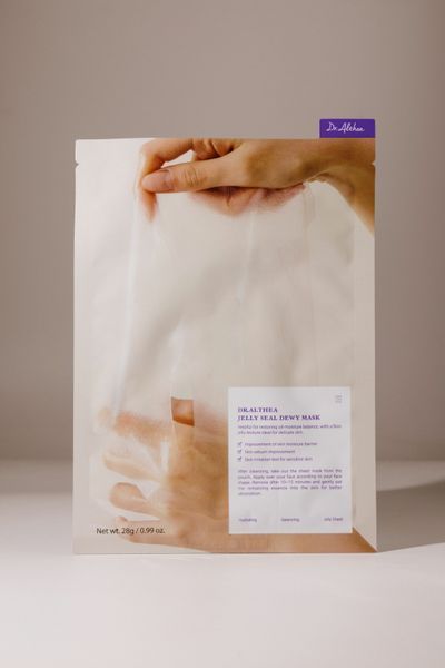 Тканинна маска з гіалуроновою кислотою Dr. Althea Jelly Seal Repair Mask, 28 г ALT1005 фото