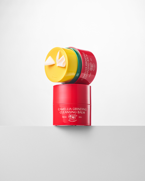Очищуючий гідрофільний бальзам з камелією CU SKIN Dr. Solution Camellia Grinding Cleansing Balm 50 г CU1064 фото