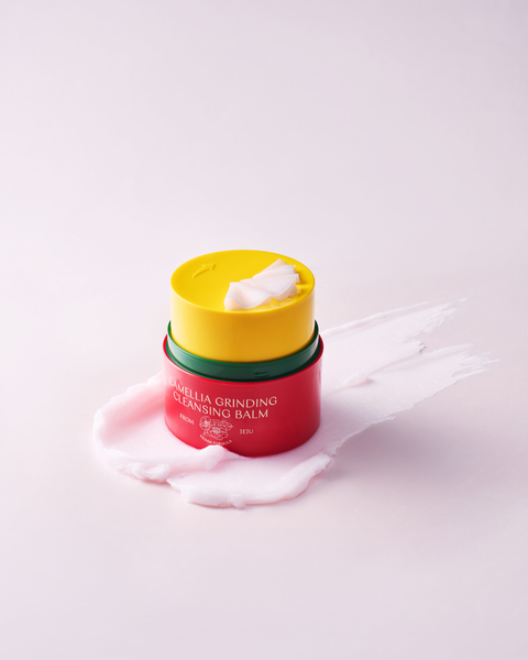 Очищуючий гідрофільний бальзам з камелією CU SKIN Dr. Solution Camellia Grinding Cleansing Balm 50 г CU1064 фото