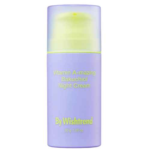 Нічний крем з ретинолом та бакучіолом BY WISHTREND Vitamin A-mazing Bakuchiol Night Cream BW1006 фото