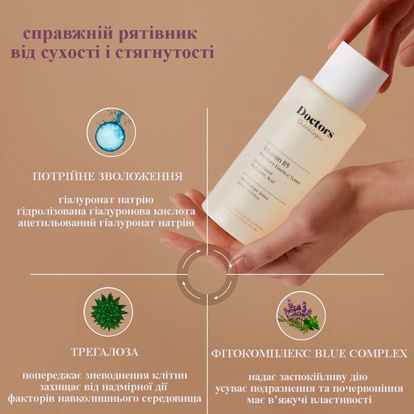 Пінка-мус для вмивання з Д-пантенолом Doctors Vitamin B5 Bubble Foam Cleanser D1001 фото