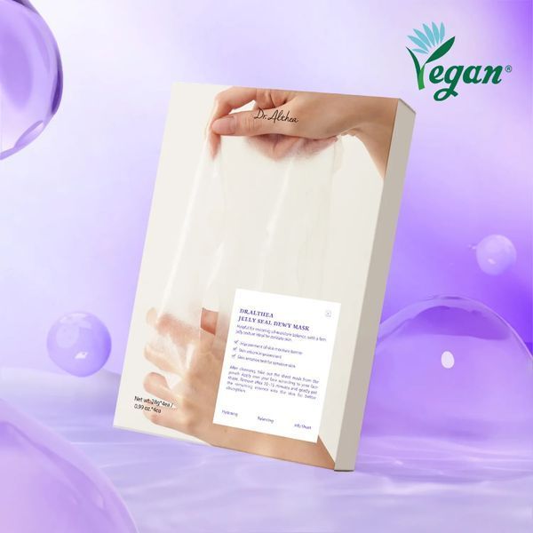 Тканинна маска з гіалуроновою кислотою Dr. Althea Jelly Seal Repair Mask, 28 г ALT1005 фото