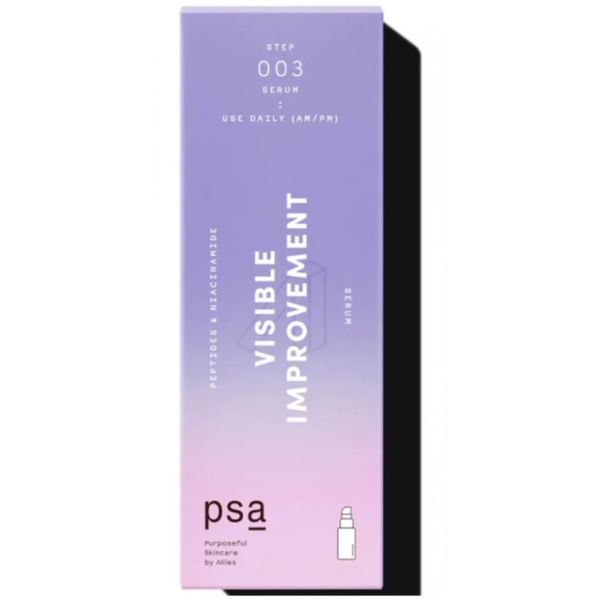 Сироватка з пептидами та ніацинамідом PSA Visible Improvement Peptides & Niacinamide Serum, 30 мл PSA1003 фото