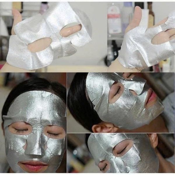 Ампульна маска для обличчя з центеллою азіатською JMsolution C9 Centella Ampoule Silver Foil Mask, 35ml JM1011 фото
