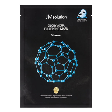 Антиоксидантна маска з фулереном і пептидами для гладкої і пружної шкіри JMsolution Aqua Fullerene Mask 35 ml JM1008 фото