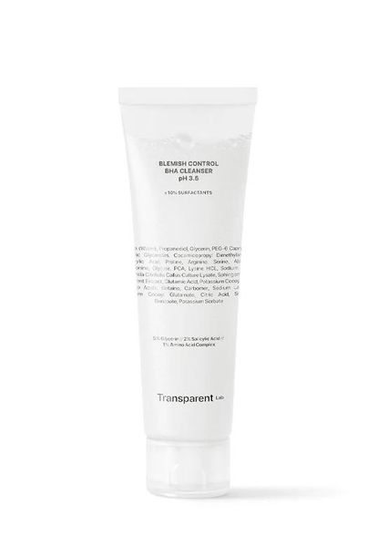 Очищення для шкіри схильної до акне Transparent-Lab Blemish Control BHA Cleanser pH 3.5 TL1001 фото