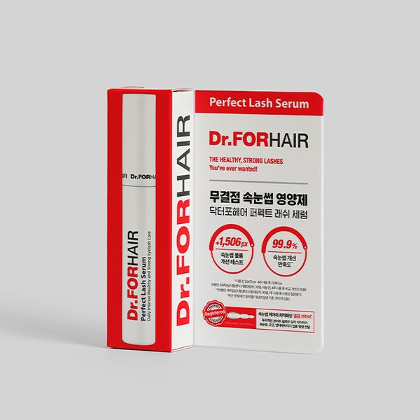 Сироватка для зміцнення та росту вій Dr.FORHAIR Perfect Lash Serum DRFOR1024 фото