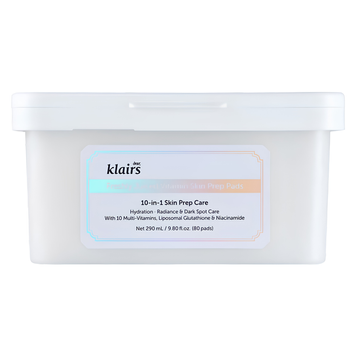 Пади для обличчя з вітаміном С DEAR, KLAIRS Freshly Juiced Vitamin Skin Prep Pads 80 шт, 290 мл DK1024 фото