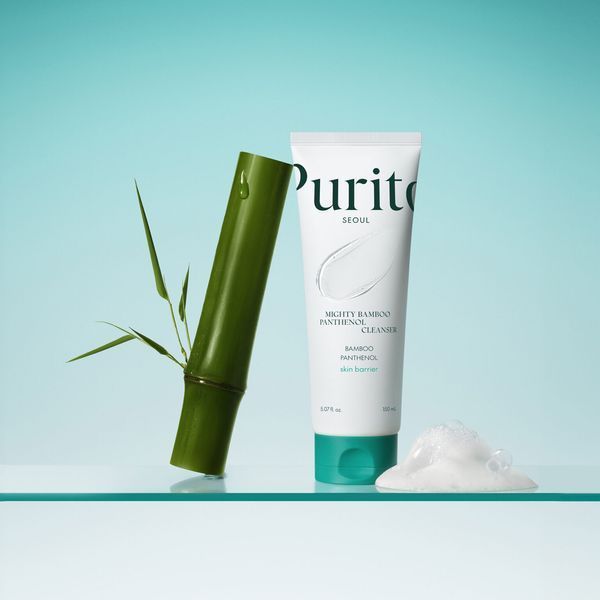 Гель для умивання з екстрактом бамбука та пантенолом Purito Seoul Mighty Bamboo Panthenol Cleanser, 150 ml PU1025 фото
