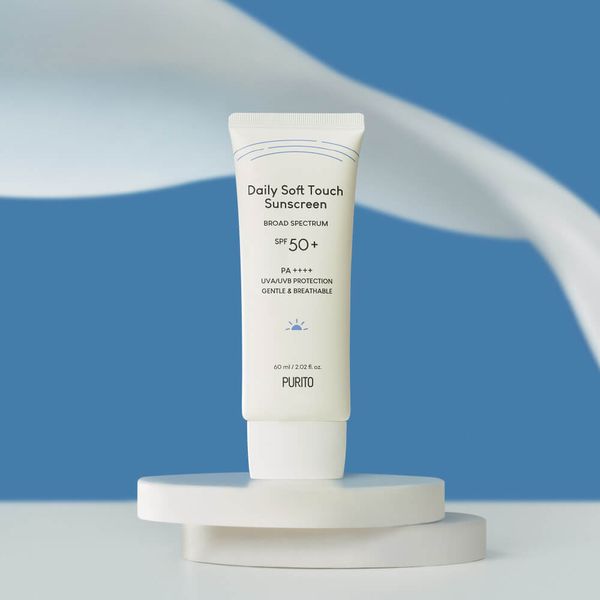 Сонцезахисний крем на сучасних хімічних фільтрах PURITO Daily Soft Touch Sunscreen SPF 50 PU1024 фото