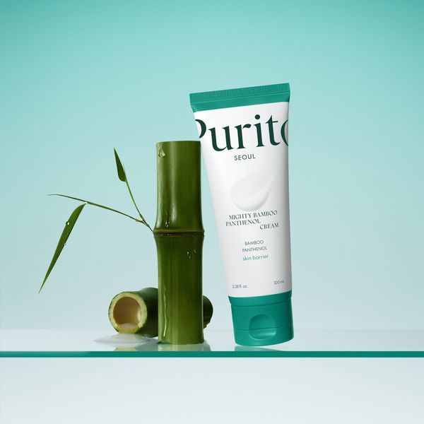 Бар&rsquo;єрний крем з екстрактом бамбука та пантенолом Purito Seoul Mighty Bamboo Panthenol Cream 100 ml PU1026 фото