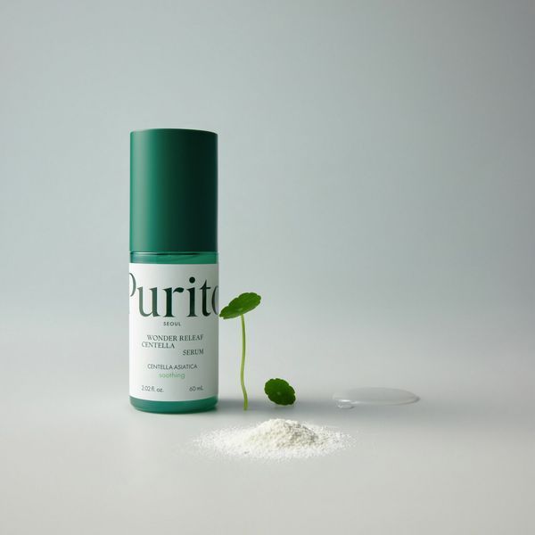 Заспокійлива сироватка з центеллою та ніацинамідом Purito Seoul Wonder Releaf Centella Serum 60 ml PU1019 фото