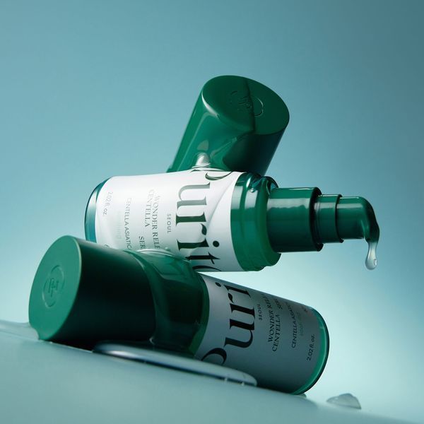 Заспокійлива сироватка з центеллою та ніацинамідом Purito Seoul Wonder Releaf Centella Serum 60 ml PU1019 фото