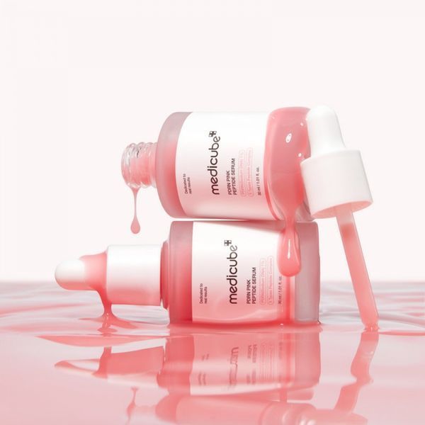 Відновлювальна сироватка з полінуклеотидами та пептидами Medicube PDRN Pink Peptide Serum, 30 мл MC1012 фото