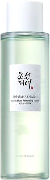 Щоденний зволожуючий та відлущуючий тонер BEAUTY OF JOSEON GREEN PLUM REFRESHING TONER AHA + BHA, 150мл BOJ1012 фото