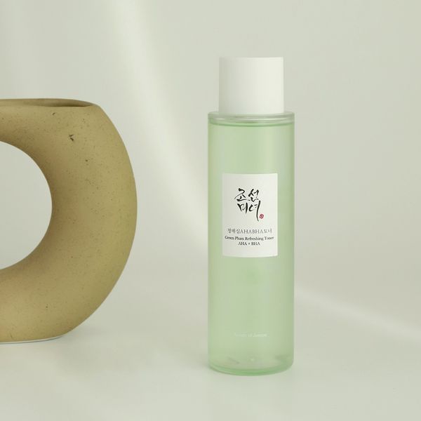 Щоденний зволожуючий та відлущуючий тонер BEAUTY OF JOSEON GREEN PLUM REFRESHING TONER AHA + BHA, 150мл BOJ1012 фото