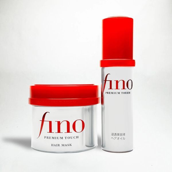 Відновлювальна живильна маска для волосся з маточним молочком Fino Premium Touch Hair Mask 230g FN1001 фото