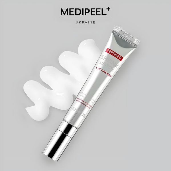 Зміцнюючий ліфтинг крем для шкіри навколо очей MEDI-PEEL Peptide 9 Shrink Lif-Tox Eye Cream 20ml MP1041 фото