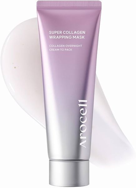 Маска-плівка з колагеном для зволоження та ліфтингу Arocell Super Collagen Wrapping Mask, 80 ml ARO1009 фото