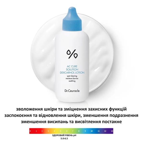 Dr.Ceuracle AC Cure Solution Dexcarnol Lotion Лосьйон для зволоження проблемної шкіри DRCEU1035 фото