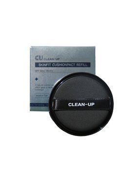 Змінний блок до інноваційного кушону (21 тон) Clean-Up Skinfit Cushionpact No.21 SPF 50+ PA+++ REFILL CU1048 фото