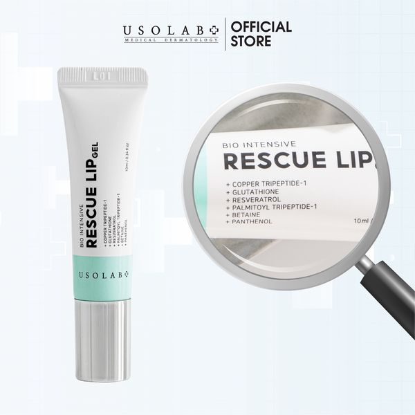 Гель-рятувальник Usolab BIO Intensive Rescue Lip Gel US1013 фото