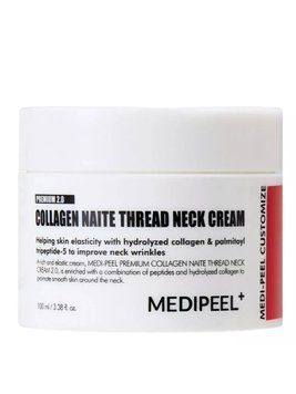 Підтягуючий крем для шиї з пептидним комплексом MEDI-PEEL Naite Thread Neck Cream MP1025 фото