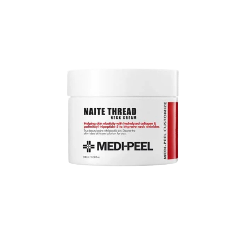 Підтягуючий крем для шиї з пептидним комплексом MEDI-PEEL Naite Thread Neck Cream MP1025 фото