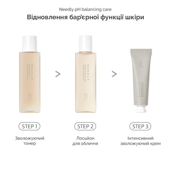 Лосьйон для обличчя ph 5,5 з екстрактом Альбатрела Neеdly pH Balancing Essence Lotion, 145 мл NE1013 фото