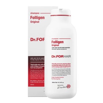 Шампунь проти випадіння волосся Dr.FORHAIR Folligen Shampoo, 300мл 88094855322 фото