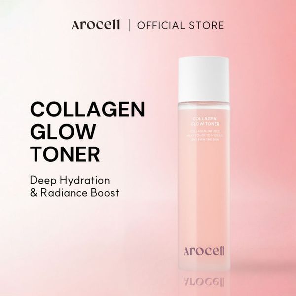 Колагеновий тонер для сяйва та пружності шкіри Arocell Collagen Glow Toner, 155 мл ARO1014 фото
