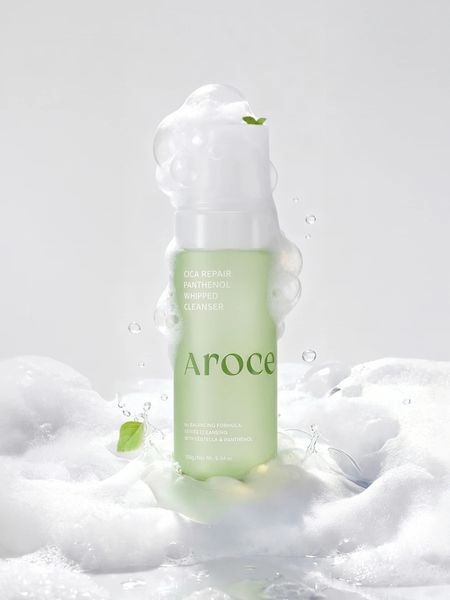 Пінка для вмивання з центелою та пантенолом Arocell Cica Repair Panthenol Whipped Cleanser, 160 мл ARO1015 фото