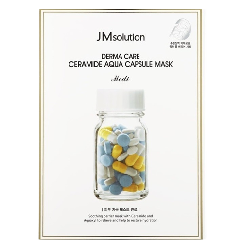 Тканинна маска для обличчя з керамідами JMSolution Ceramide Moisture Gauze Mask JM1007 фото