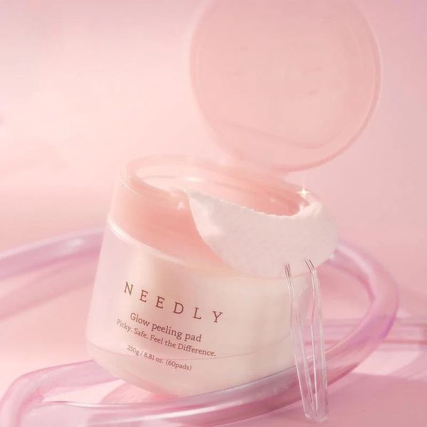 Пілінг-педи для оновлення та сяйва проблемної шкіри Needly Glow peeling pad, 60 шт NE1045 фото