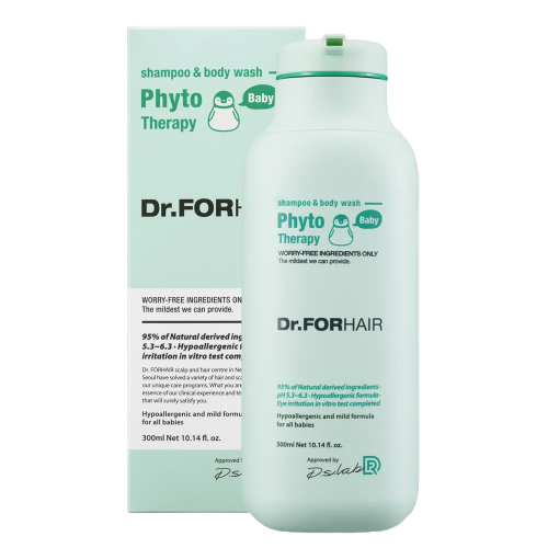 Дитячий фіто шампунь-гель для волосся і тіла Dr.FORHAIR Phyto Therapy Baby Shampoo & Body Wash DRFOR1020 фото