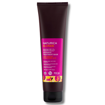 Маска інтенсивної дії для відновлення блонду RICA Rebuild Intensive Treatment Mask, 150 мл RI1002 фото