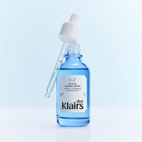 Заспокійлива сироватка DEAR, KLAIRS EGF Blue AC Calming Serum 50 мл DK1025 фото
