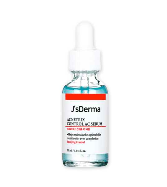 Серум заспокійливий з ніацинамідом і цинком J’sDerma Acnetrix Control AC Serum 30 ml JSD1001 фото