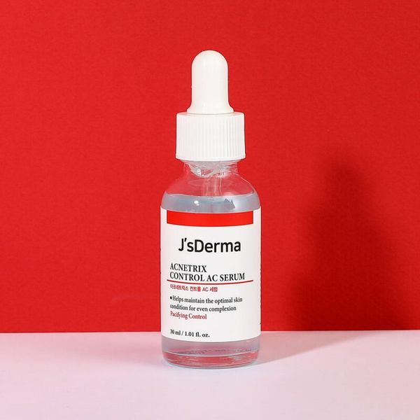 Серум заспокійливий з ніацинамідом і цинком J’sDerma Acnetrix Control AC Serum 30 ml JSD1001 фото