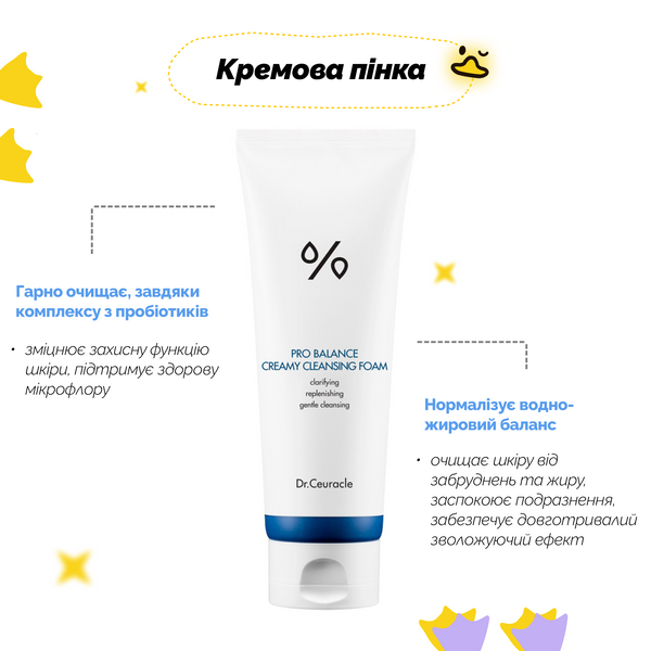 Набір для двоетапного очищення шкіри з пробіотиками Dr.Ceuracle Pro Balance Cleansing Duo Set DRCEU1042 фото