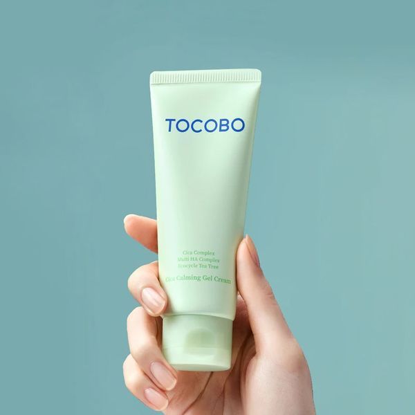 Заспокійливий крем-гель для обличчя з центеллою азіатською Tocobo Cica Calming Gel Cream 75ml T1017 фото