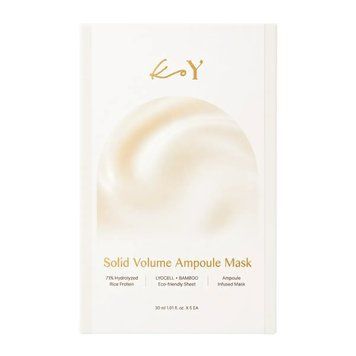 Протеїнова маска для обличчя KOY Solid Volume Ampoule Mask, 1 шт KO1011 фото