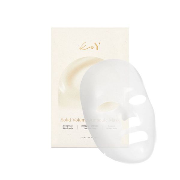 Протеїнова маска для обличчя KOY Solid Volume Ampoule Mask, 1 шт KO1011 фото