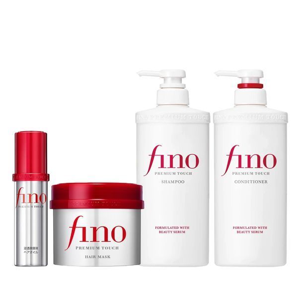 Відновлювальний шампунь для волосся Fino Premium Touch Shampoo 550 мл FN1002 фото