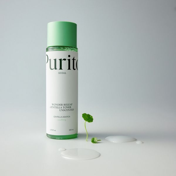 Заспокійливий тонер з центеллою без ефірних олій Purito Seoul Wonder Releaf Centella Toner Unscented 200 мл PU1017 фото