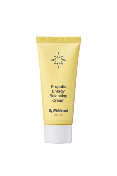 Зволожуючий крем для обличчя з прополісом By Wishtrend Propolis Energy Boosting Balancing Cream BW1008 фото