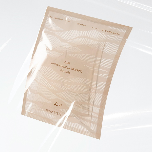 Гідрогелева маска-бандаж з ефектом ліфтингу KOY Flow Lifting Collagen Wrapping Gel Mask 35г KO1012 фото